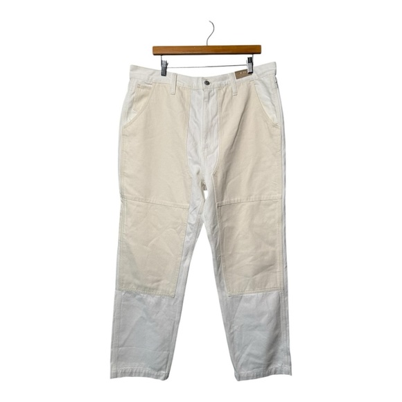 Madewell The '90s Straight Jean: Two-Tone Workwear Edition Plus Size 33 NEW - Picture 3 of 16